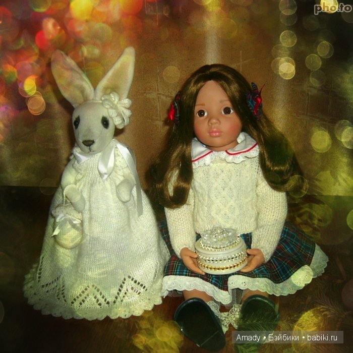 Мои новые вязанные наряды для Gotz