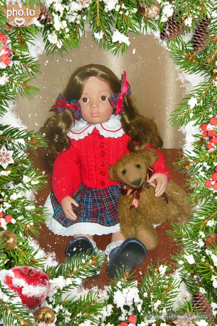 Мои новые вязанные наряды для Gotz