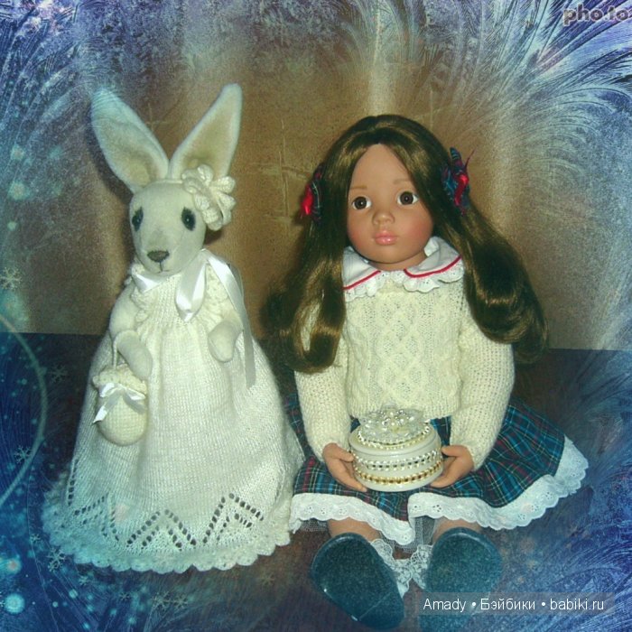 Мои новые вязанные наряды для Gotz