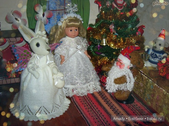 По следам конкурсов “Кукла с мишкой” и “Новогодний карнавал”