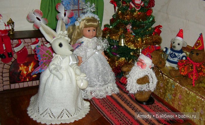 По следам конкурсов “Кукла с мишкой” и “Новогодний карнавал”