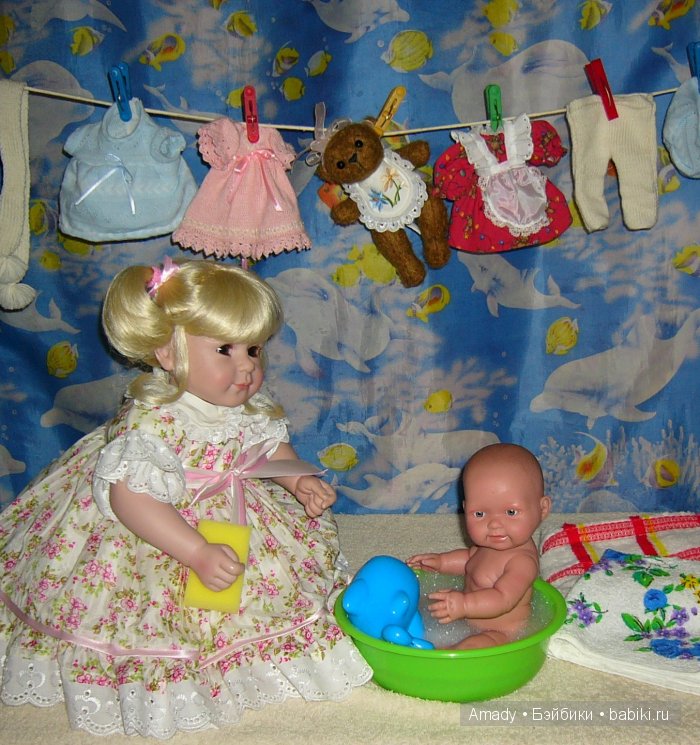По следам конкурса "Наши куклы со своими любимыми игрушками" | Бэйбики По следам конкурса "Наши куклы со своими любимыми игрушками" (фото 5)