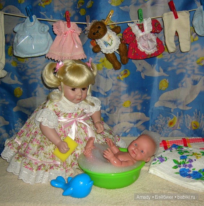 По следам конкурса "Наши куклы со своими любимыми игрушками" | Бэйбики По следам конкурса "Наши куклы со своими любимыми игрушками" (фото 8)