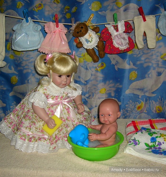 По следам конкурса "Наши куклы со своими любимыми игрушками" | Бэйбики По следам конкурса "Наши куклы со своими любимыми игрушками" (фото 7)