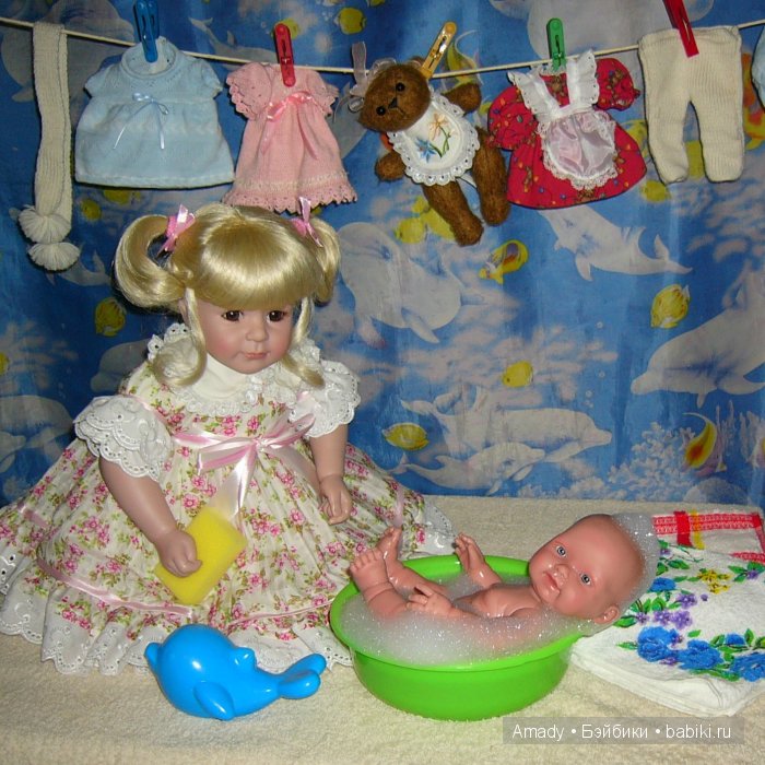 По следам конкурса "Наши куклы со своими любимыми игрушками" | Бэйбики По следам конкурса "Наши куклы со своими любимыми игрушками" (фото 10)