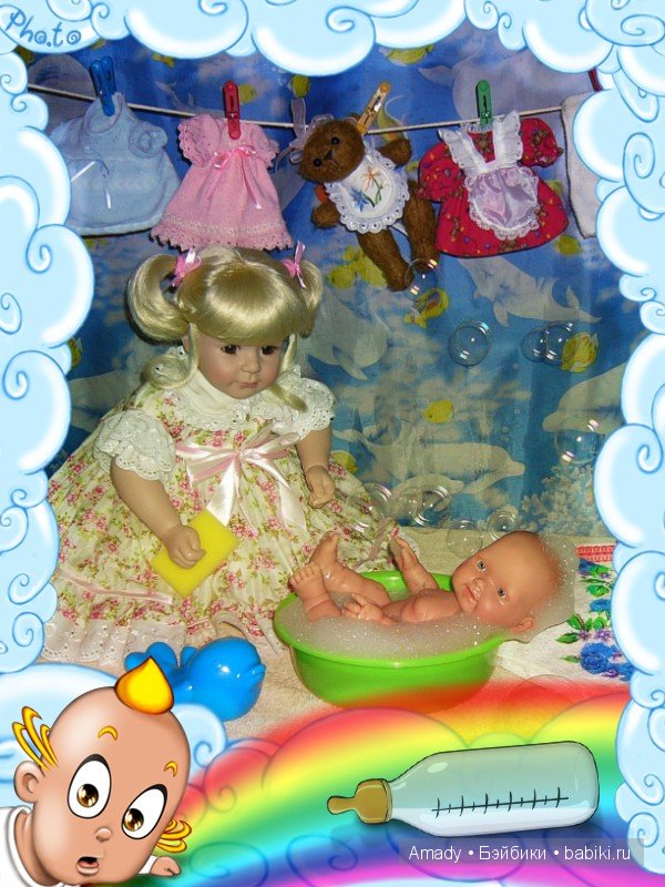 По следам конкурса "Наши куклы со своими любимыми игрушками" | Бэйбики По следам конкурса "Наши куклы со своими любимыми игрушками"