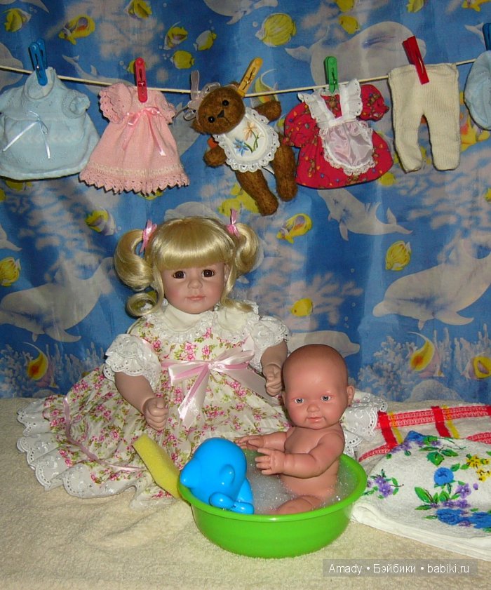 По следам конкурса "Наши куклы со своими любимыми игрушками" | Бэйбики По следам конкурса "Наши куклы со своими любимыми игрушками" (фото 4)