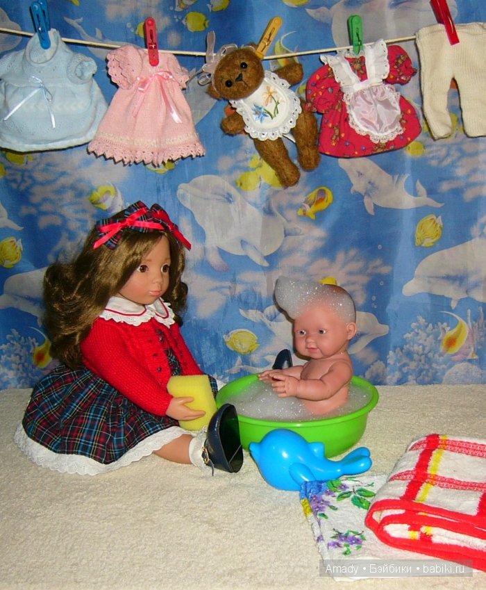 По следам конкурса "Наши куклы со своими любимыми игрушками" | Бэйбики По следам конкурса "Наши куклы со своими любимыми игрушками" (фото 2)