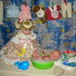 По следам конкурса "Наши куклы со своими любимыми игрушками"