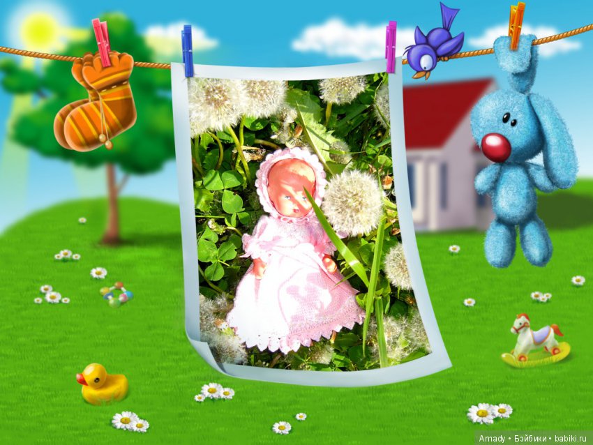 Пупс Tebu и летние прогулки