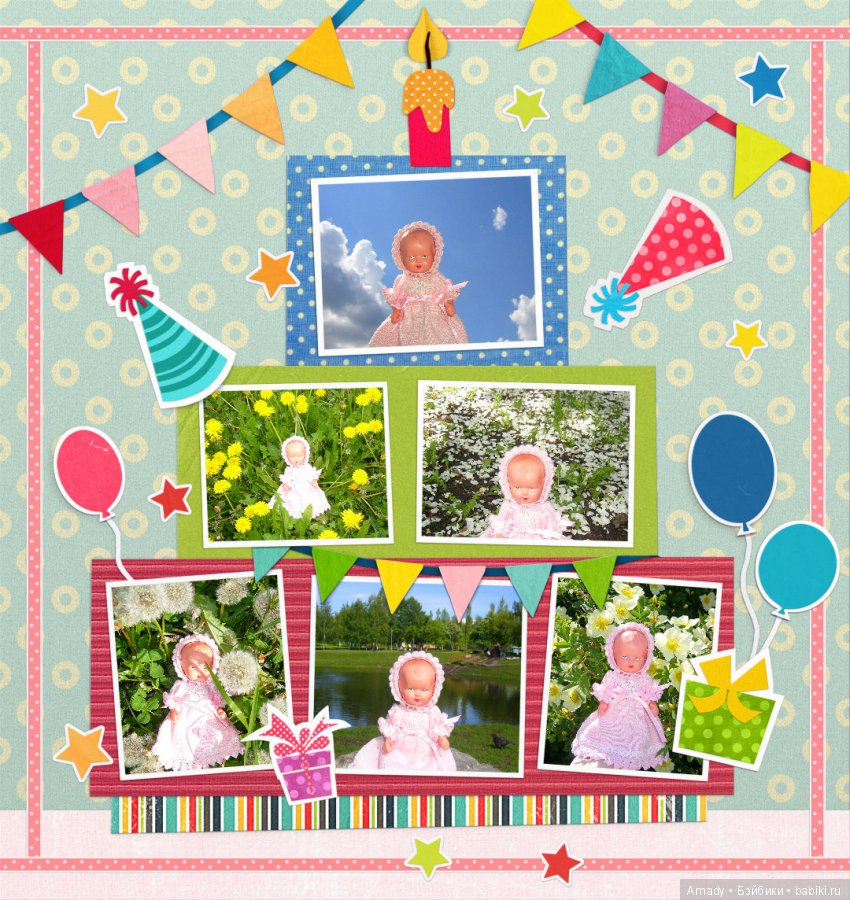 Пупс Tebu и летние прогулки