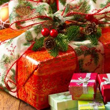 Как красиво упаковать подарок своими руками. Часть 1 - Новогодние подарки