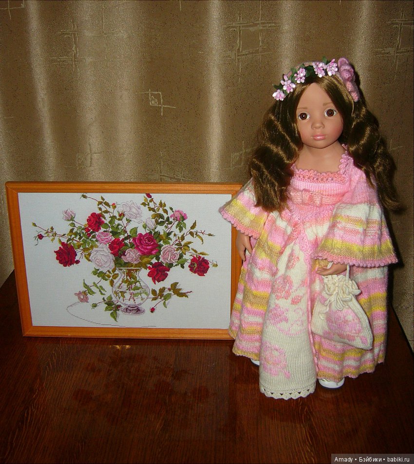 Мои цветочные вышивки — Вышивка крестиком