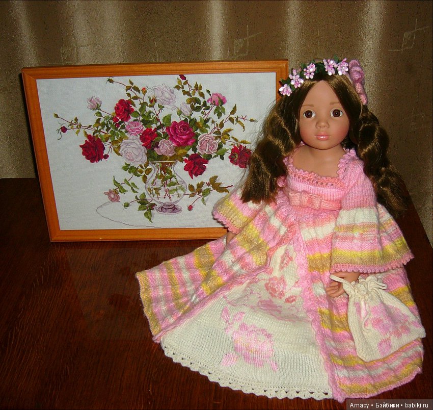 Мои цветочные вышивки — Вышивка крестиком