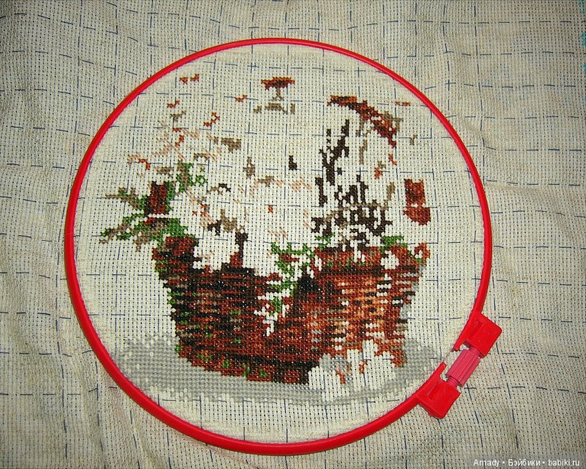 Мои цветочные вышивки — Вышивка крестиком