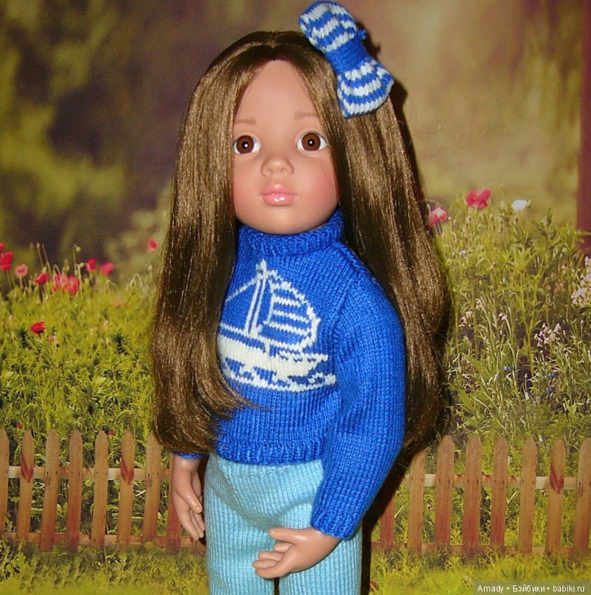 Костюмчики для Gotz в морском стиле