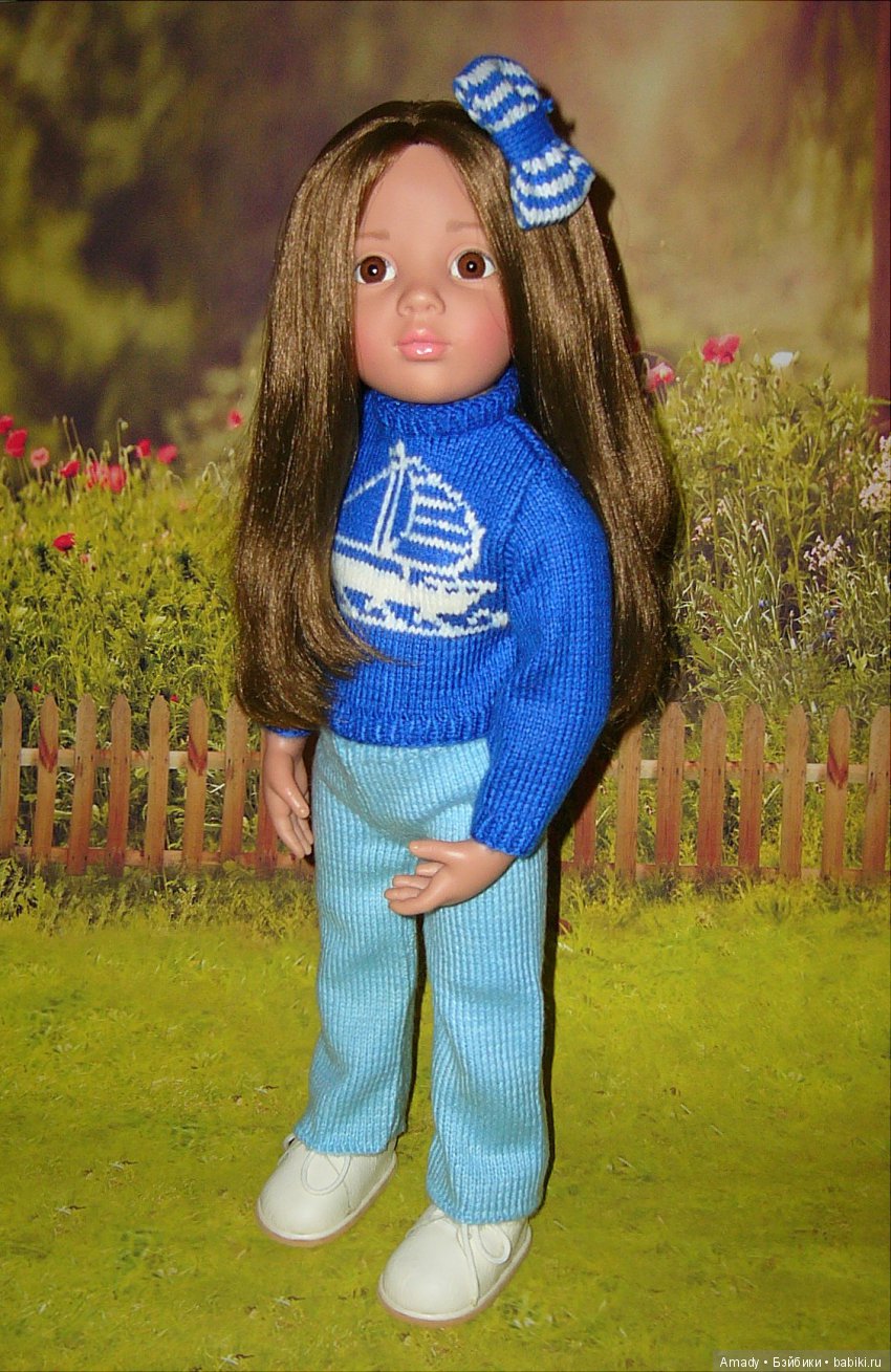 Костюмчики для Gotz в морском стиле