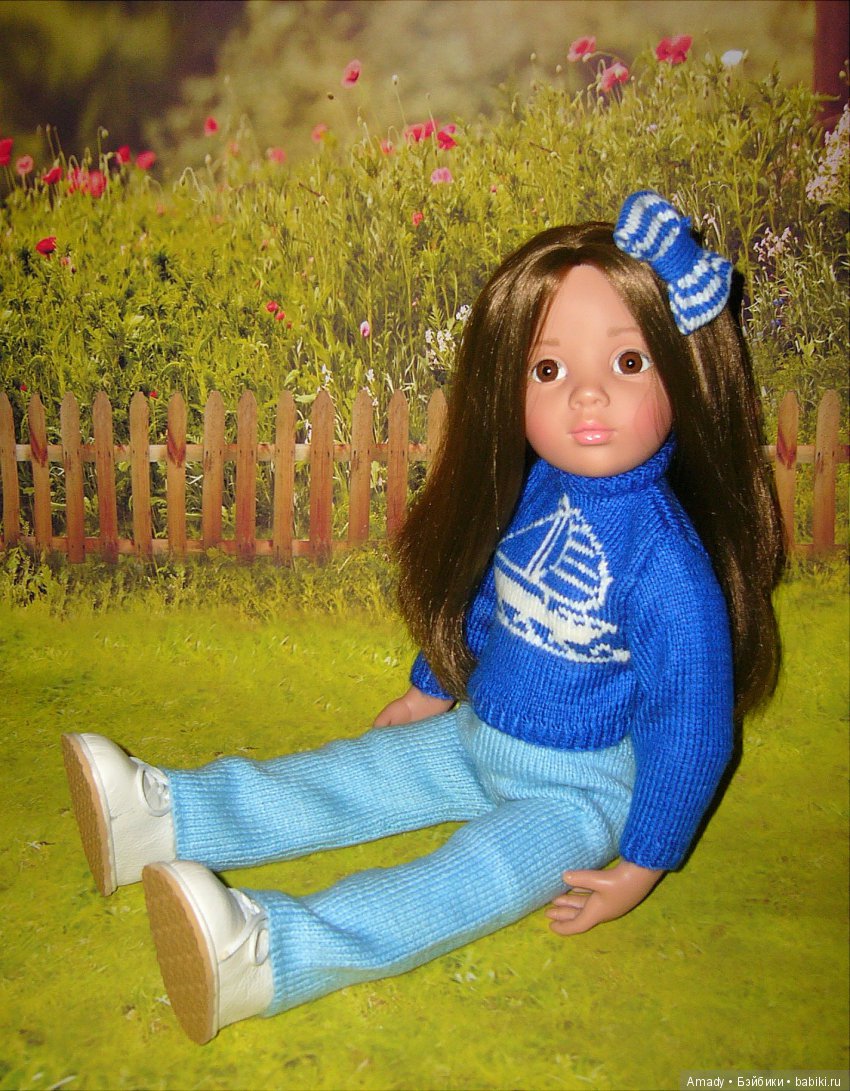 Костюмчики для Gotz в морском стиле