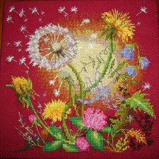 Вышивка «Рассвет» от производителя «Золотые ручки»