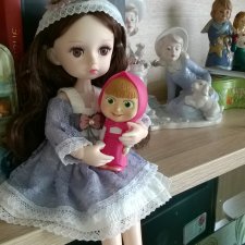 Забавная шарнирная куколка