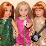 Девочки-конфетки - яркие ПАЙЕТКИ! Одежда для кукол Gotz