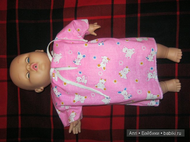 Розовая рубашка ручной работы