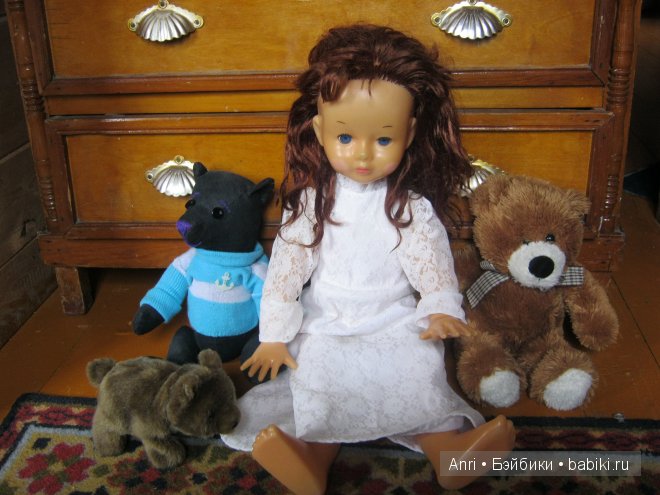 тедди ручной работы, кукла СССр