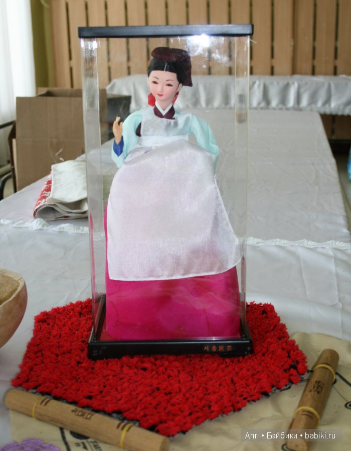 корейская национальная кукла