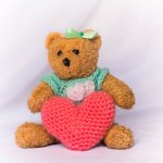 Кукла и мишка!))  ...  или нежность и любовь!!!