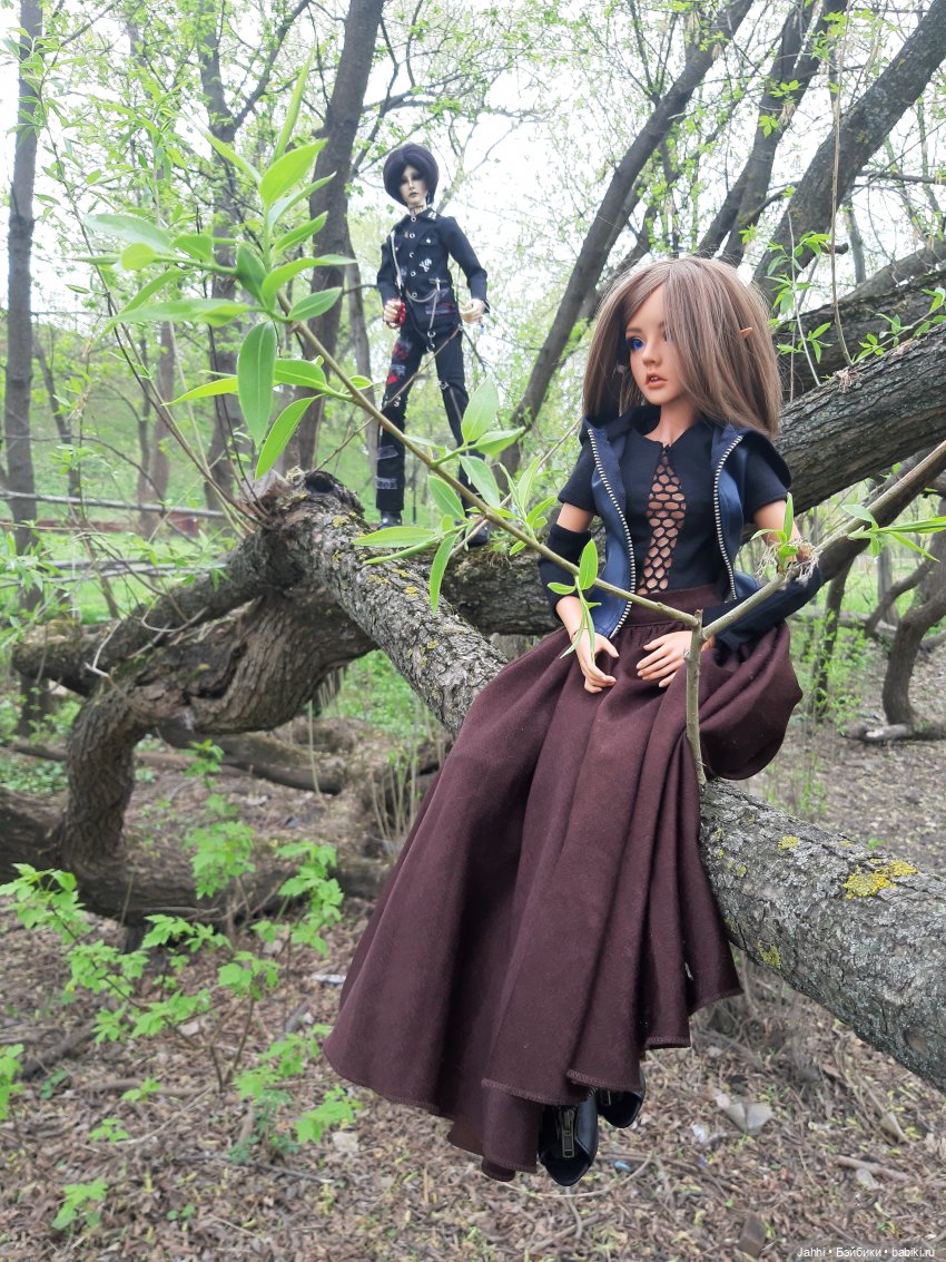 Кира демон — Фотоистории с куклами BJD (БЖД): сериалы