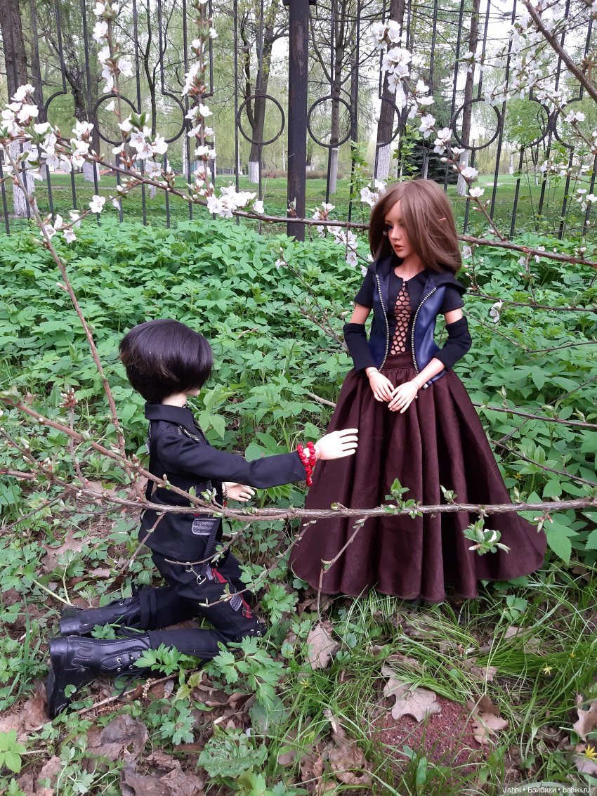 Кира демон — Фотоистории с куклами BJD (БЖД): сериалы