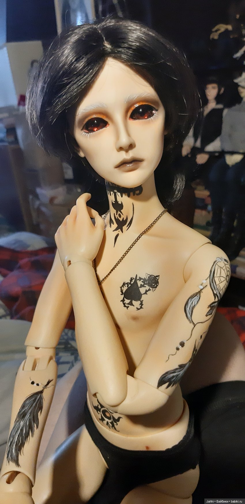 Кира демон — Фотоистории с куклами BJD (БЖД): сериалы