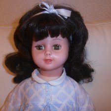 Интересная кукла бельгийской марки Unica, 60-е годы