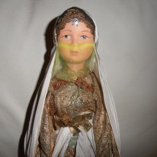Кукла PetitCollin Франция, 60-е годы. Костюм Марокко.