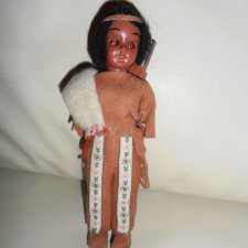 Кукла из серии "индейцы Америки",Calrson Dolls,США,60-е годы