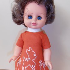 Кукла ГДР в родном платьице. Сонни(?)