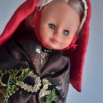 Итальянская кукла Gabar на реставрацию