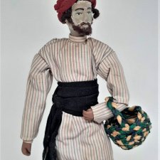 Кукла "Еврей в традиционном костюме".Израиль