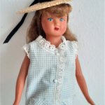 Кукла французской марки SNF.40-50-е г. Целлулоид