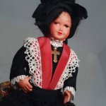 Кукла Petitcollin,50-е годы.Целлулоид