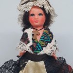 Миниатюрная кукла Petitcollin,Франция.Целлулоид