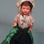 Миниатюрная кукла,Petitcollin Франция,60-е г.