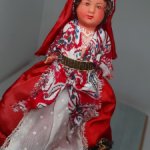 Миниатюрная кукла Petitcollin,Франция.Целлулоид