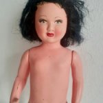 Старинная целлулоидная кукла Petitcollin.Франция