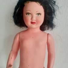 Старинная целлулоидная кукла Petitcollin.Франция