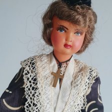 Кукла SNF Франция,40-е-50-е г.