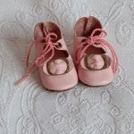 Туфельки для антикварной куклы