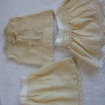 Антикварный наряд для куклы