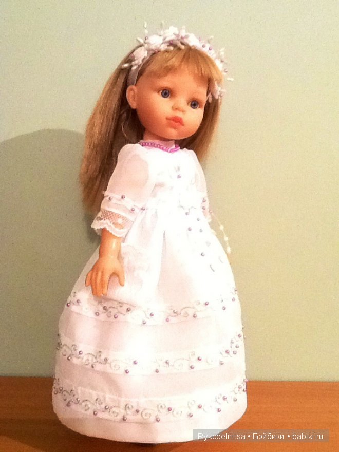 Белые розы в клюкве — Одежда и обувь для кукол своими руками: фото (фото 8)