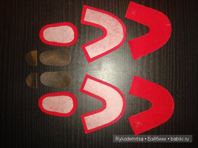 Балетки для кукол бесклеевым способом своими руками